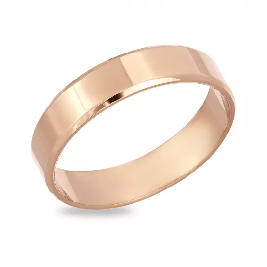 Кольцо обручальное из золота