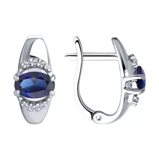 Серьги из серебра