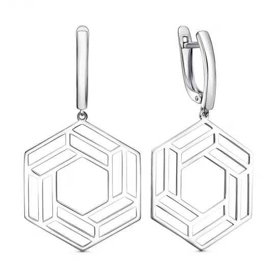 Серьги из серебра