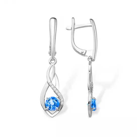 Серьги из серебра