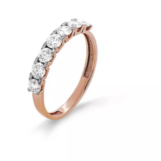 Кольцо с бриллиантами из золота