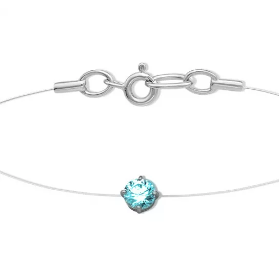 Колье из серебра