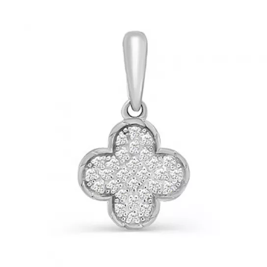 Подвеска с бриллиантами из золота