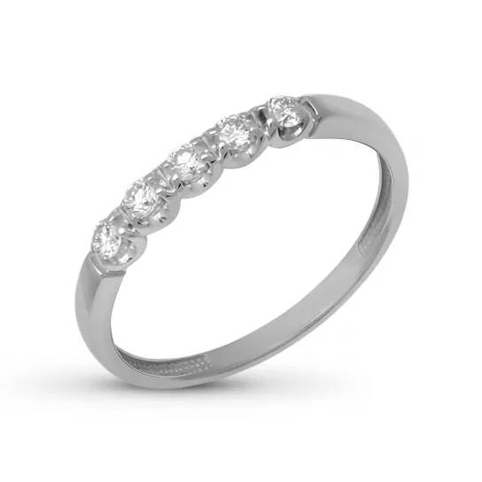 Кольцо с бриллиантами из золота